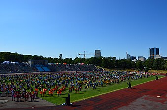 Stadionul Komsomol, acum Stadionul Central
