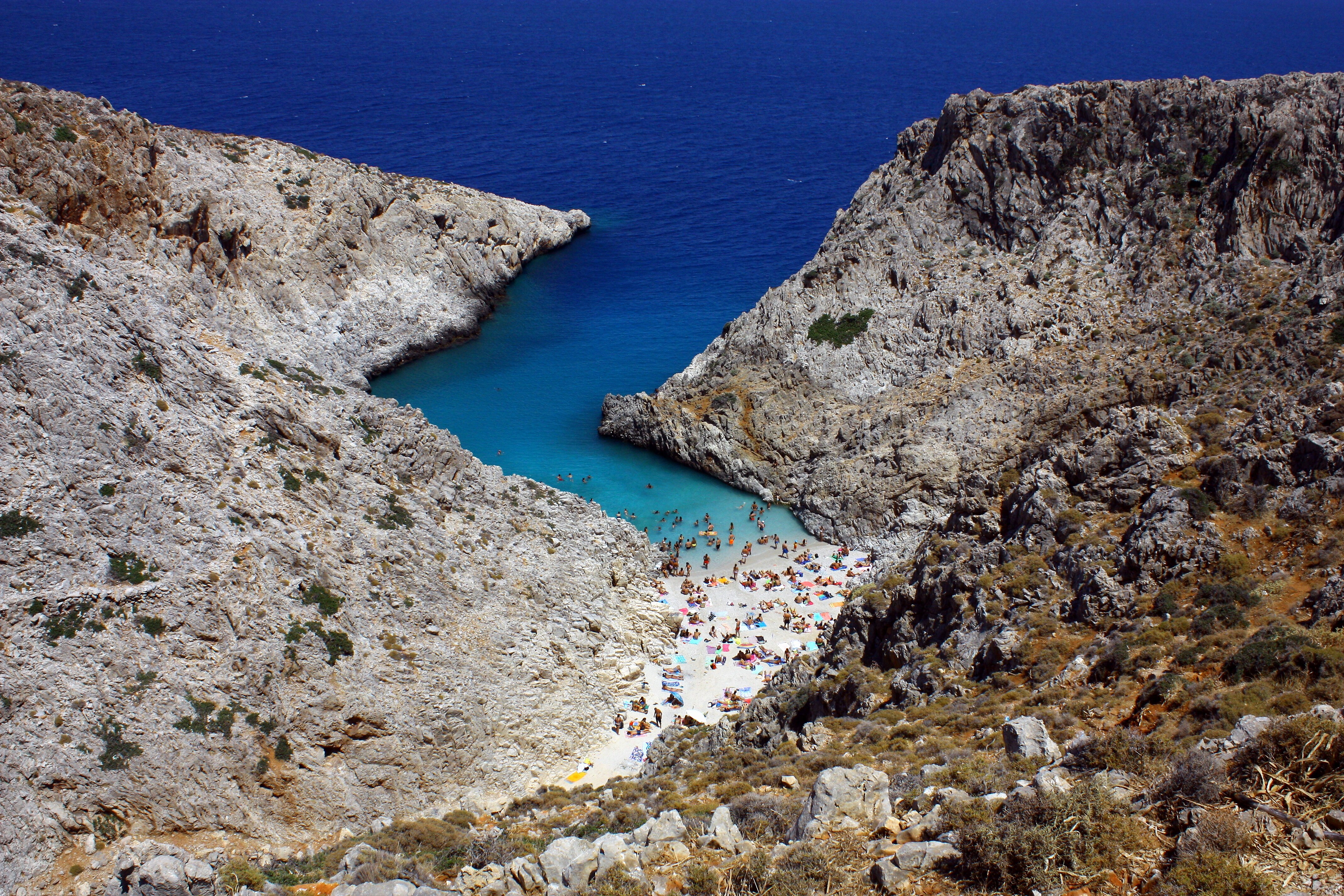 Stunning Seitan Limania Beach in Chania, Crete