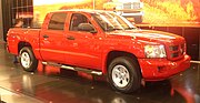 Thumbnail for File:'08 Dodge Dakota SXT Crew Cab (Montreal).jpg