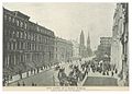 A Quinta Avenida nunha fotografía de 1893.