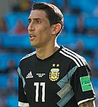 Di María face à l'Islande lors du Mondial 2018.