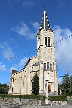 The church of St Étienne Arbignieu