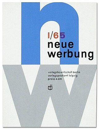 <i>Neue Werbung</i> German trade magazine (1954–1991)