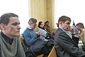 Зрители процесса. Среди них есть как «оправданные», так и наказанные за акцию Навального