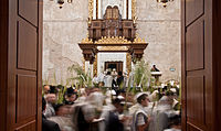 הושענה רבה בבית הכנסת החורבה בירושלים צילם: Meir624