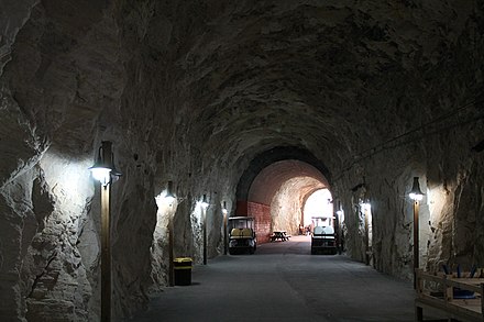 Before 1948, this tunnel was used for trains to Lebanon
