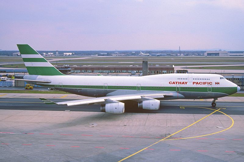 File:18ee - Cathay Pacific Boeing 747-400; B-HUI@FRA;01.04.1998 (5695401731).jpg