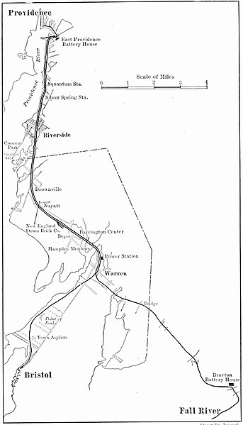 File:1902 map of Providence, Warren and Bristol Branch electrification.jpg