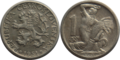 1 koruna CSK (1950-1953).png