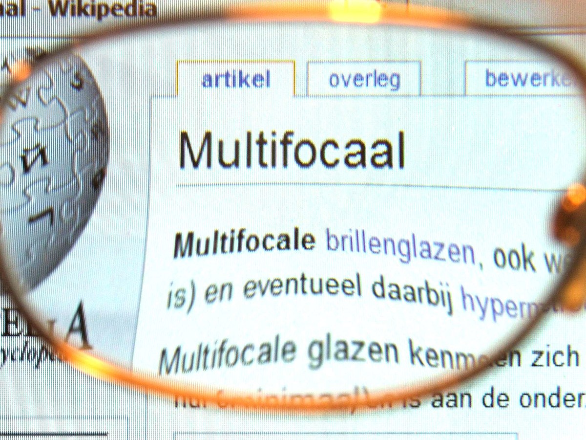 Multifocaal brillenglas Wikipedia
