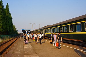 車站站台（2017年5月）