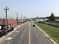 File:2021-07-27 11 47 21 View north along U.S. Route 1 and U.S. Route 9 (Tonnelle Avenue) from the overpass for Hudson County Route 681 (Paterson Plank Road) in North Bergen Township, Hudson County, New Jersey.jpg