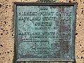 File:2021-08-07 14 18 09 Plaque marking the highest point along the Maryland highway system along U.S. Route 50 (Northwestern Turnpike-George Washington Memorial Highway) as it crosses Backbone Mountain in Table Rock, Garrett County, Maryland.jpg