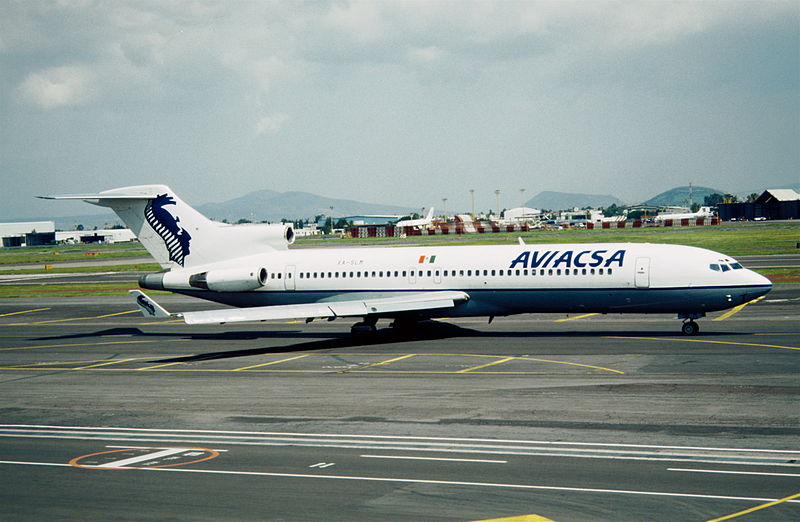 File:250gq - AVIACSA Boeing 727; XA-SLM@MEX;24.07.2003 (4723936334).jpg