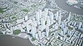 3D Model of Canary Wharf 2019