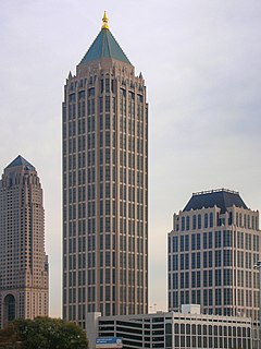 One Atlantic Center it is a skyscraper also known as IBM tower in Midtown Atlanta, Georgia