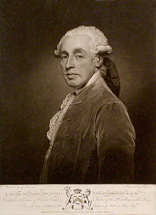<span class="mw-page-title-main">James Brudenell, 5th Earl of Cardigan</span> British courtier and politician