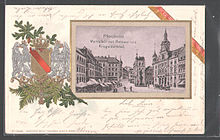 Marktplatz im Jahr 1901