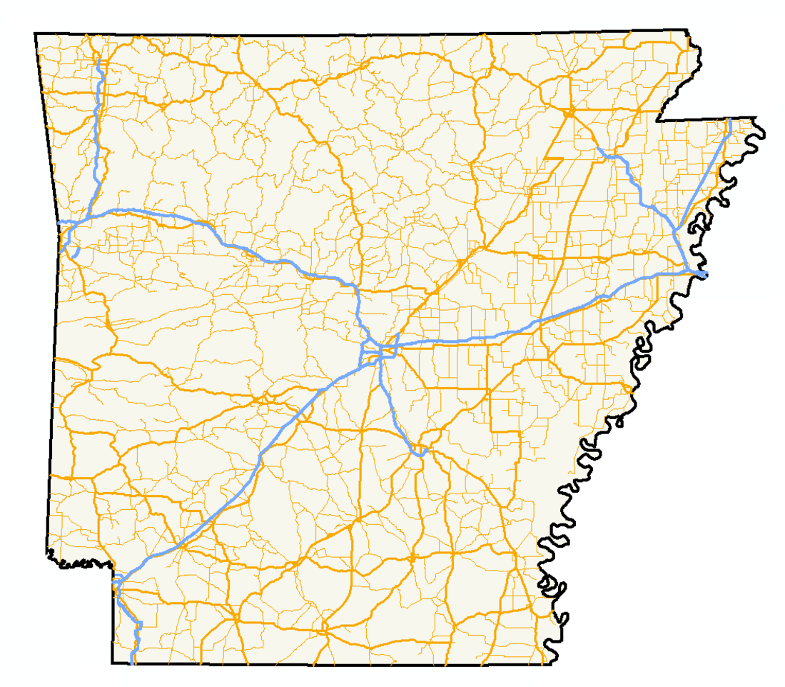 Liste des routes d'État en Arkansas