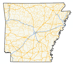 Image illustrative de l’article Liste des routes d'État en Arkansas