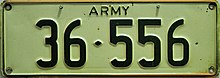 Latter style number plate used on Army vehicles from 1972. AUS.ARMY.jpg