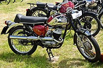 BSA Bantam D10 Sports uit 1967.