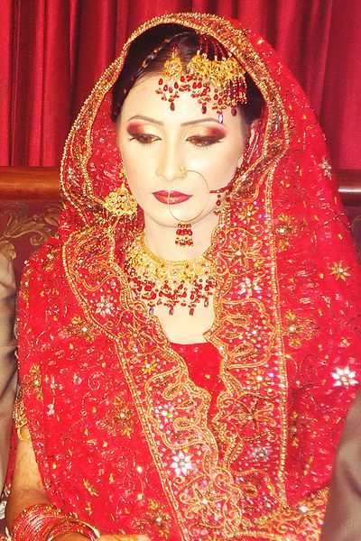 File:A bride in punjab.jpg