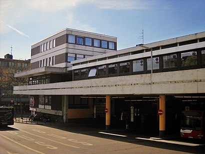 So kommt man zu dem Aachen Bushof mit den Öffentlichen - Mehr zum Ort Hier