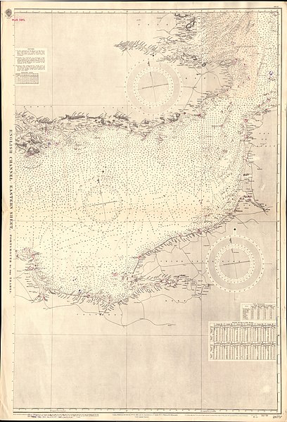 Admiralty Chart English Channel