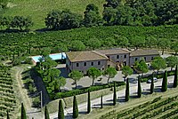 An agriturismo in Montepulciano, Tuscany, Italy