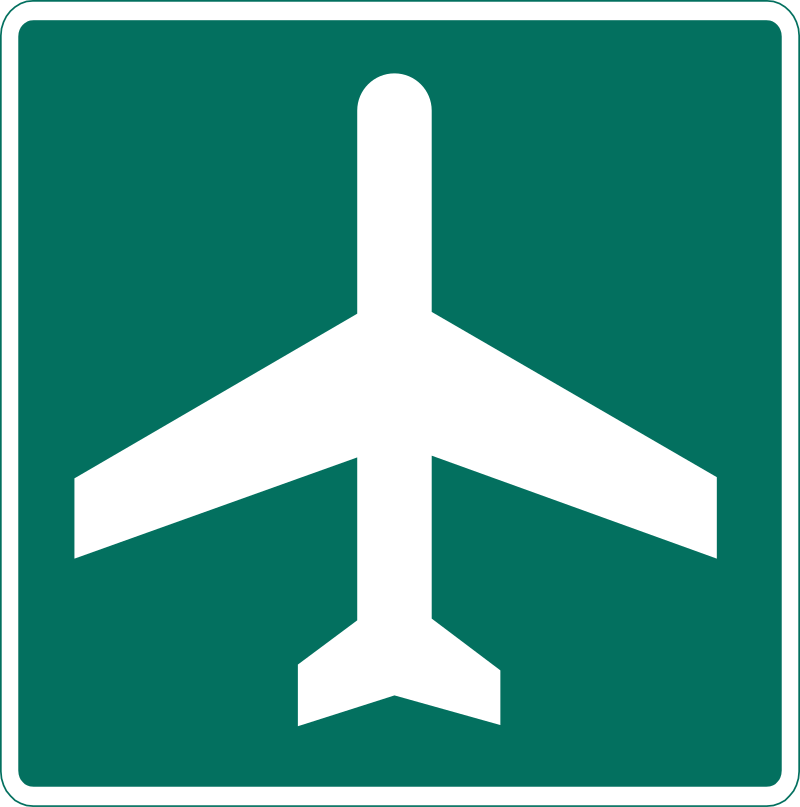 Airport Sign.svg