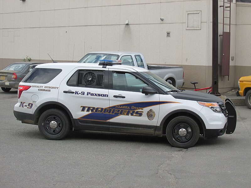 File:Alaska State Trooper K-9 Unit parked in College, Alaska.JPG