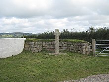 A cross at Tredinnick (found in 1958)