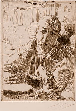 Anders Zorn - Anatole France
