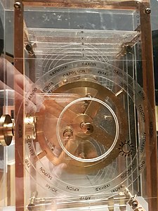 Antikythera mechanism back view, 1st-2nd century BC, Greece (transparent model).jpg