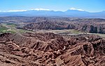 Hory v poušti Atacama