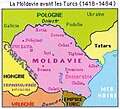 Voievodatul Moldovei sub Ştefan cel Mare.