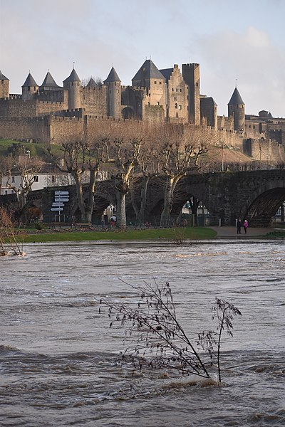 File:Aude - Inondations janvier 2020 à Carcassonne 09.jpg