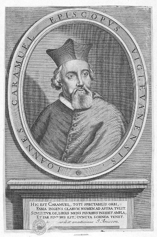 Auroux-Retrato de Juan Caramuel de Lobkowitz