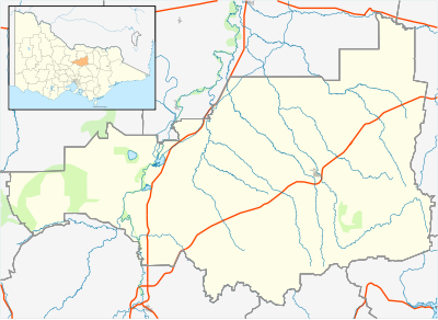 Location map Australia Victoria Shire of Strathbogie