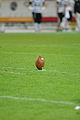 * Nomination: A football waitng to be kicked at Austrian Bowl XXIX --AleXXw 22:31, 6 January 2014 (UTC) * Review What the.... when I view this in thumbnail, the aspect ratio is completely wrong, but zooming in it's fine... Dust spots need fixing. Mattbuck 23:01, 13 January 2014 (UTC) dont't understand whats going on, at my side all opens in same direction ;) I'm sorry to say that the brown spots in the grass is soil not dust in the camera, if you mean sth else please mark it for me. --AleXXw 06:48, 14 January 2014 (UTC)