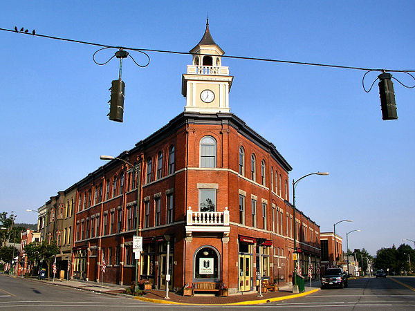 Colgate University's Bookstore, downtown