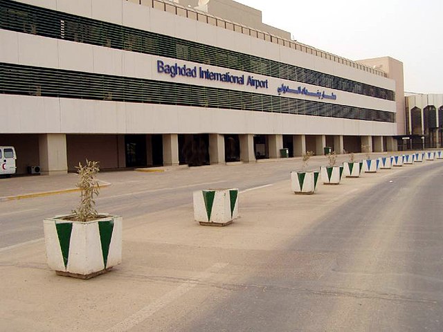 Baghdad International Airport in September 2007