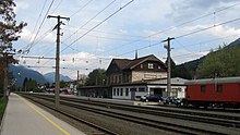 Bahnhof Telfs-Pfaffenhofen (auf Pfaffenhofer Gemeindegebiet)