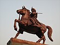 Пешва Баџи Рао I во Првата битка на Делхи, 1737 година.