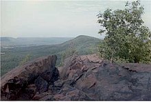 View of the Holyoke Range from Bare Mountain Bare Mountain - Mount Holyoke Range.jpg