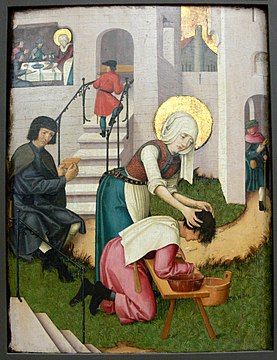 Verena of Zurzach; the patron saint of personal hygiene.
