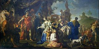 Alexandre le Grand et la famille de Darius