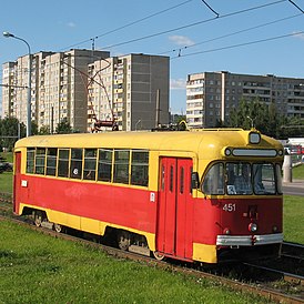 Tramvaj RVZ-6M2 v Minsku