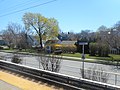 Both are on Atlantic Avenue and can be seen from the Bellerose LIRR station platform.